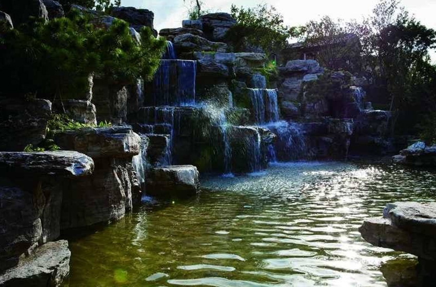 御汤山熙园实景图
