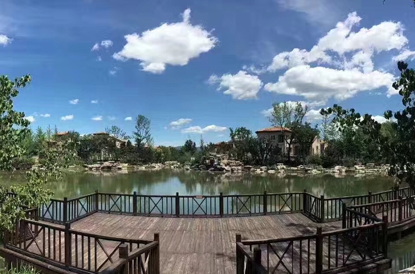 御汤山熙园实景图